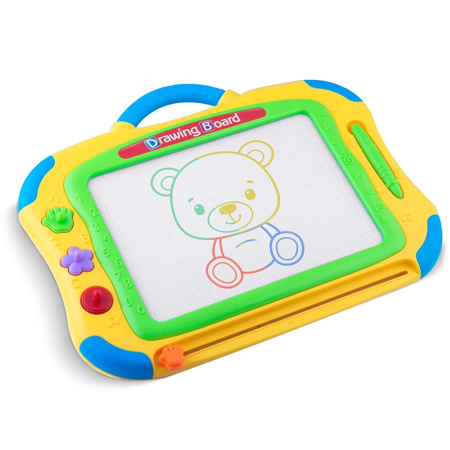 Ricokids piešimo plokštė - geltona